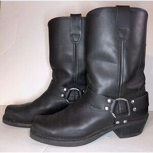 Durango RD510 Women’s 10" Harness Boot Black - Size US9M  EU41M UK 7M Preowned